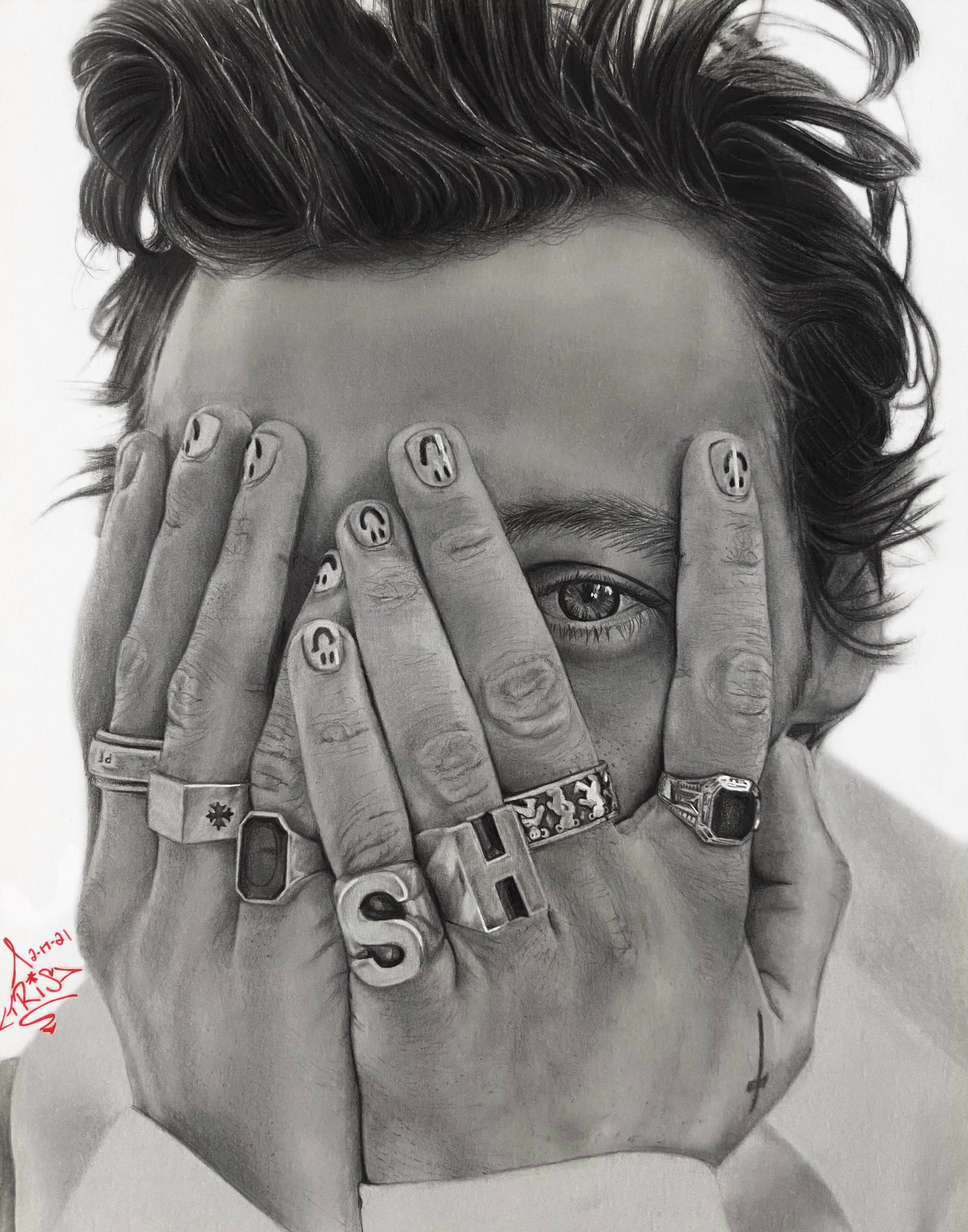 Harry Styles Drawing