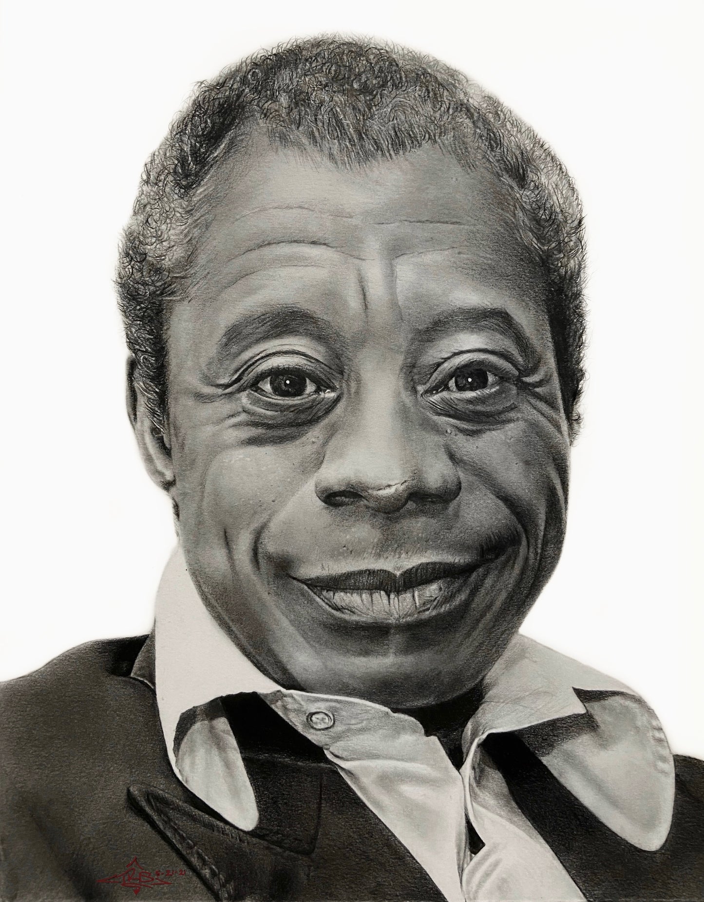 James Baldwin Drawing