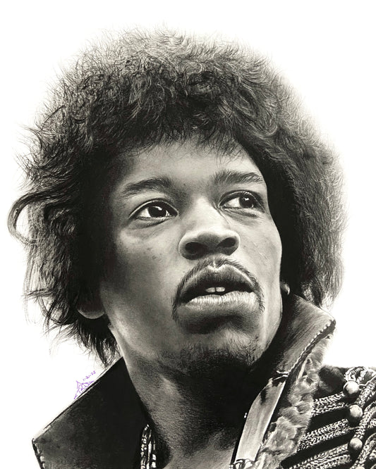 Jimi Hendrix Drawing
