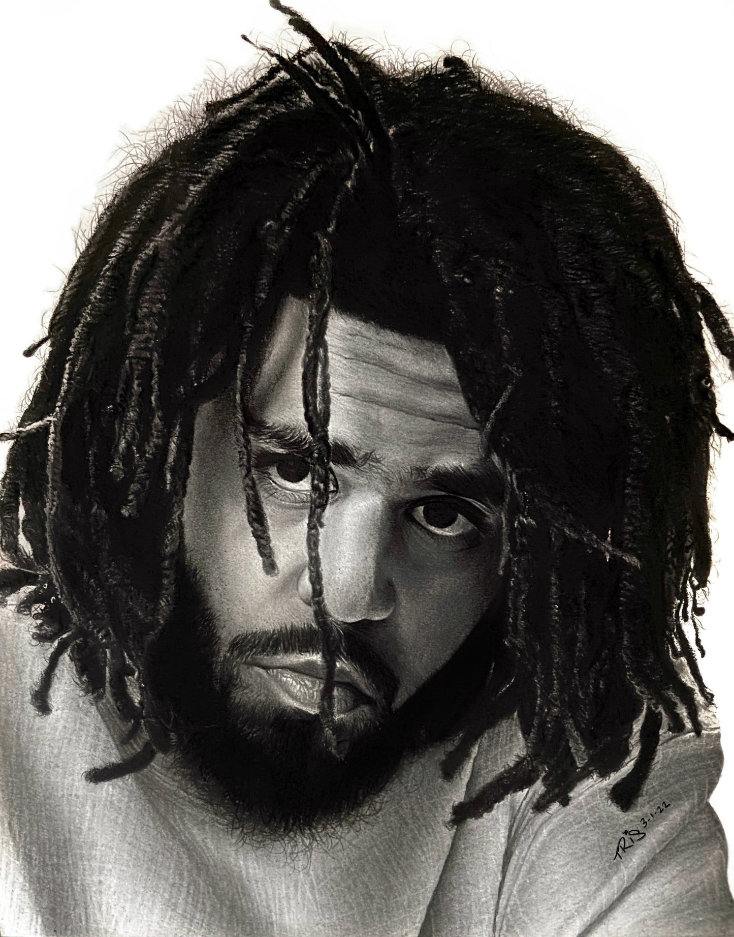 J. Cole Drawing