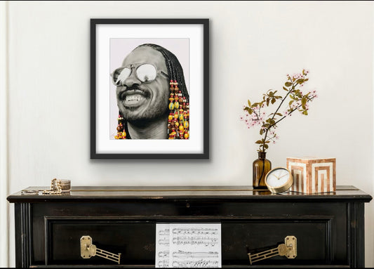 Stevie Wonder Drawing
