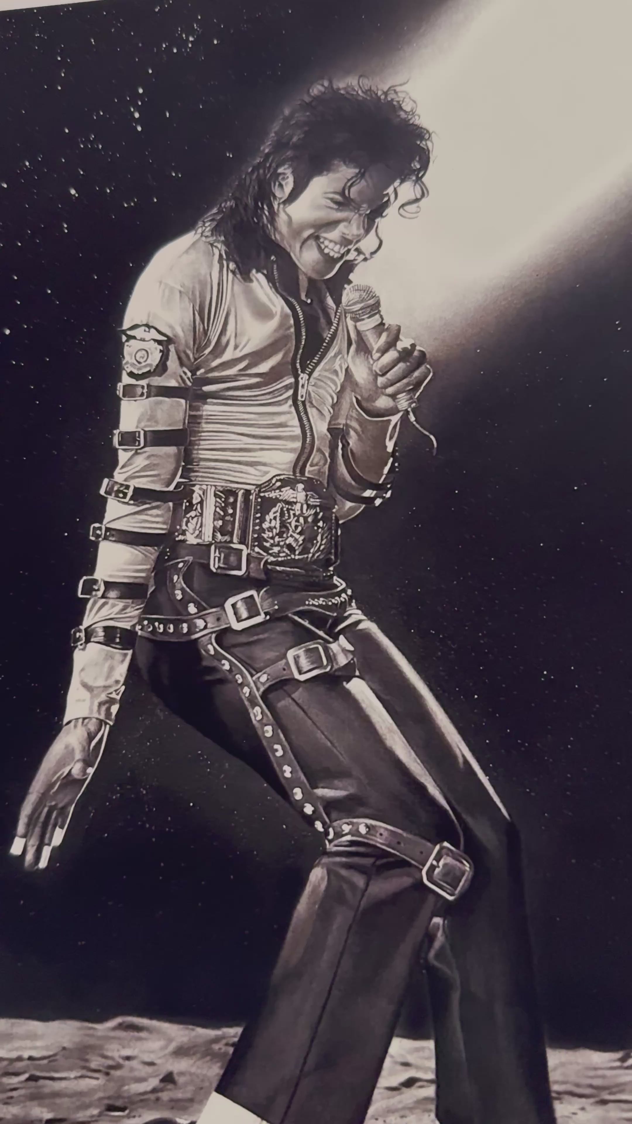 Michael Jackson Art Print | Tris The Artist